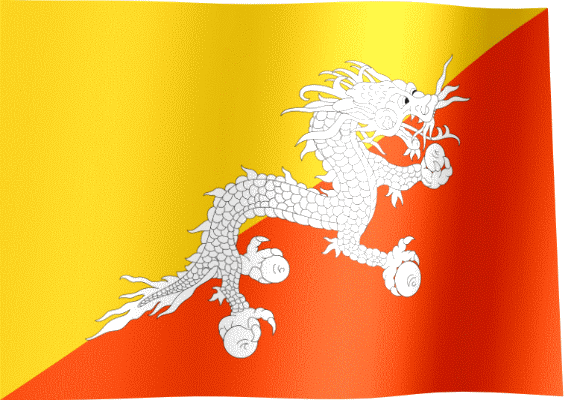About Us - South Asia Corner - Bhutan Flag