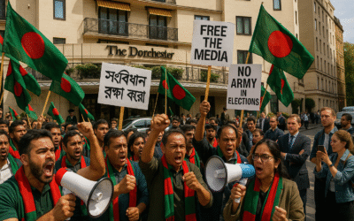 From Protest to Performance: What the Dorchester Demonstrations Reveal About Bangladesh’s Diaspora Politics
